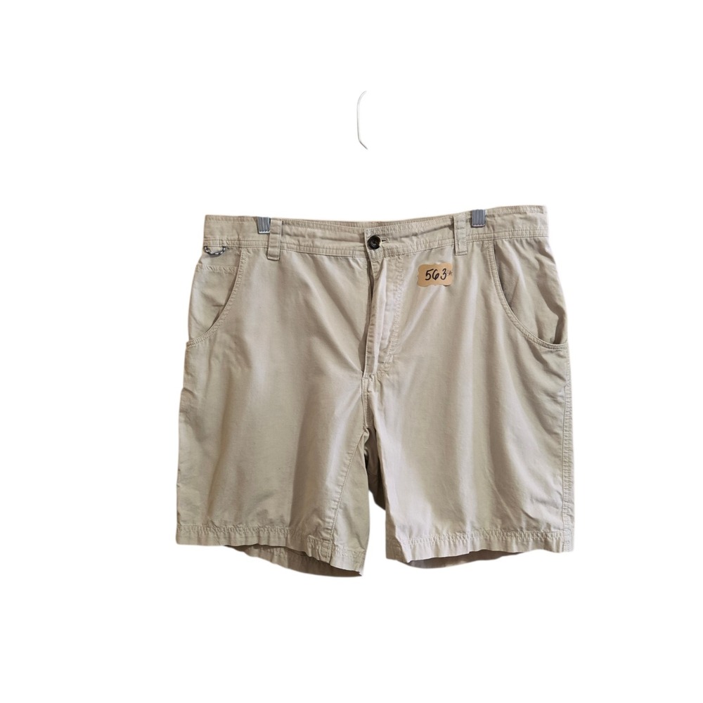 Reel Legends Women's Shorts Size 12 Khaki Beige Cargo Pockets Fishing Hiking